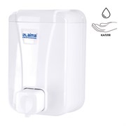 Дозатор для жидкого мыла LAIMA PROFESSIONAL LSA, НАЛИВНОЙ, объем 0,5 л, цвет белый, 607994, 3420-0