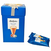 Конфеты мини-рожки в индивидуальной упаковке SORBON "Кокос", 200 г