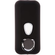 Пластиковый диспенсер для мыла Nofer Black