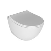 Подвесной безободковый унитаз Quarter Bath concorde