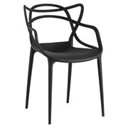 Обеденный стул для кухни Стул Груп masters, пластик черный