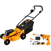 Аккумуляторная бесщеточная газонокосилка DEKO DKLM40V