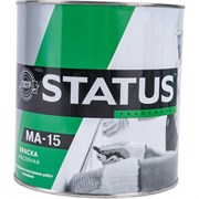 Масляная краска по металлу дереву бетону Радугамалер МА-15 STATUS