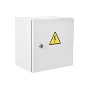 Уличный всепогодный укомплектованный настенный шкаф ЦМО ШТВ-НЭ-5.5.25-3ААА-Т2