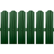 Металлический М-образный штакетник Металлика штк-1.5-6005/6005