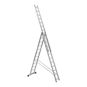 Алюминиевая трехсекционная лестница-стремянка SevenBerg 920312