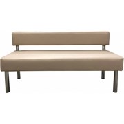 Трехместная секция дивана Мягкий Офис бежевая