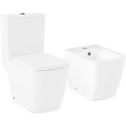 Напольный безободковый унитаз Lavinia Boho Aveo Compacto Rimless