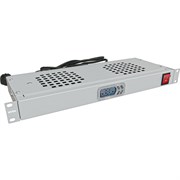 Модуль вентиляторный NTSS крепление на 19 1U, 2 элемента, электронный термоконтроллер, цифровой термодатчик, серый RAL 7035 -F