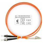 Оптический шнур Cabeus FOP-62-LC-ST-1m