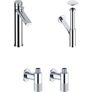 Высокий смеситель для накладной раковины Wellsee ONCE! and forever