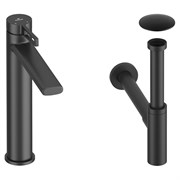 Высокий смеситель для накладной раковины Wellsee ONCE! and forever