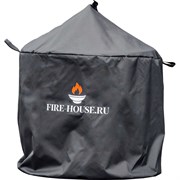 Чехол для костровой чаши FIRE-HOUSE черный, с крышкой, диаметр 800 мм