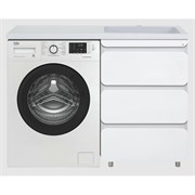 Напольная тумба под стиральную машину MISTY Чегет - 70