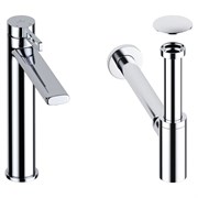 Высокий смеситель для накладной раковины Wellsee ONCE! and forever