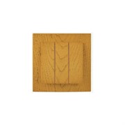 Трехклавишный выключатель Nilson TOURAN WOOD
