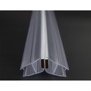 Магнитный уплотнительный профиль для стекла 8 мм SERVICE PLUS PVH04-904KW8