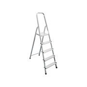 Пятиступенчатая алюминиевая стремянка Biber 98005