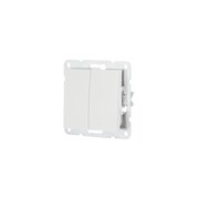 Двухклавишный переключатель LK Studio 861304-1