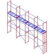 Комплект рамных лесов МЕГА 778