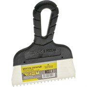 Зубчатый нержавеющий шпатель ЧЕГЛОК 13-03-208