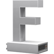 Светодиодная буква ABCMIX F