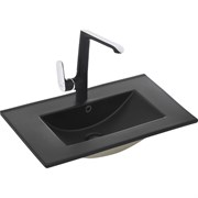 Врезная раковина WeltWasser WW DEILBACH 7506- 75 MT- BL