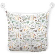 Настенная сетка-органайзер для ванной для игрушек JoyArty Животные Африки