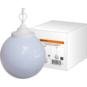 Светильник TDM ELECTRIC НСБ 02-60-251 УХЛ4 60 Вт, IP40, шар опал 250 мм, цепь белая