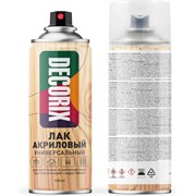 Аэрозольный акриловый лак Decorix 0107-32 DX