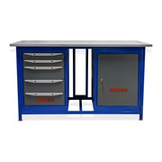 Двухтумбовый верстак WORK WK1500(Т0-Т5)