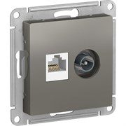 Двойная розетка Systeme Electric AtlasDesign