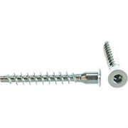 Оцинкованная шурупная стяжка Element 7х50 мм (50 шт.)