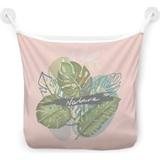 Настенная сетка-органайзер для ванной для игрушек JoyArty Тропическая флора