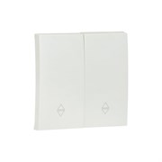 Лицевая панель 2-клавишного проходного выключателя EKF PROxima Валенсия