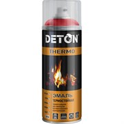 Термостойкая аэрозольная эмаль Deton THERMO