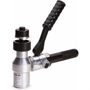 Ручной угловой гидравлический пресс для пробивки отверстий КВТ ПГРОу-60А