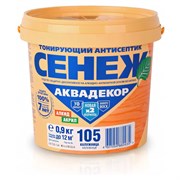 Антисептик для дерева СЕНЕЖ АКВАДЕКОР