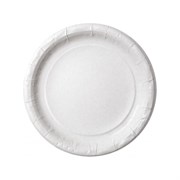 Одноразовая бумажная тарелка Комус Эконом