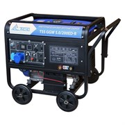 Инверторный бензиновый сварочный генератор ТСС GGW 5.0/200ED-R