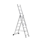 Алюминиевая трехсекционная лестница-стремянка SevenBerg 920306