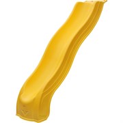 Пластиковая волновая горка для детской площадки MoyDvor скат-МЕТРОПОЛИС-2200жел