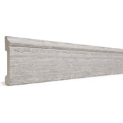 Ударопрочный влагостойкий напольный плинтус Decor-Dizayn 005-89SH