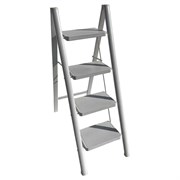 Стремянка стальная АЛЮБЭСТ DLS404W