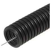 Безгалогенная гофрированная труба ПНД Строитель 022051