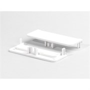 Заглушка глухая для U-образного профиля GOLA 8007 №23 (белый)(L+R) ООО "ГАРД" 01-00008584