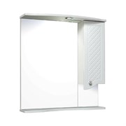 Правый зеркальный шкаф Runo Милано 75