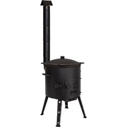 Казан Davr Metall печь+казан16(круг)