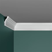 Потолочный плинтус для натяжных потолков ПраймДекор XPS профиль R-55 длина 2м