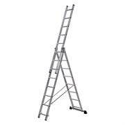 Алюминиевая трехсекционная лестница-стремянка SevenBerg 920308
